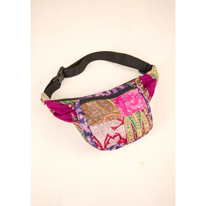 Recycled Sari Bum Bag (Copy) image 1