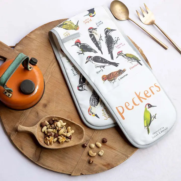 Fun Pun - Oven Gloves - Peckers image