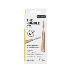 Humble Interdental Bamboo Brushes - Size 4 0.70mm (Yellow) image