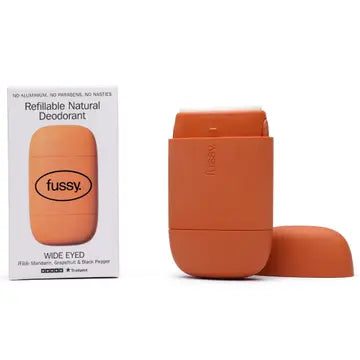 Fussy Refillable Natural Deodorant - Wide Eyed image