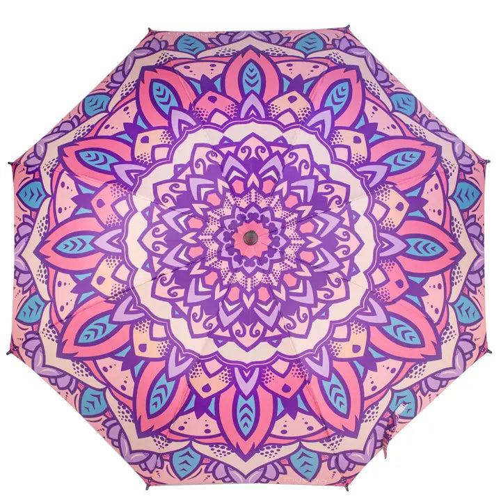 Umbrella with Cork Handle - Mandala image