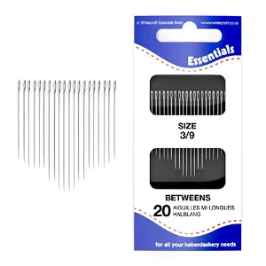Hand Sewing Needles Size 3/9 image 1