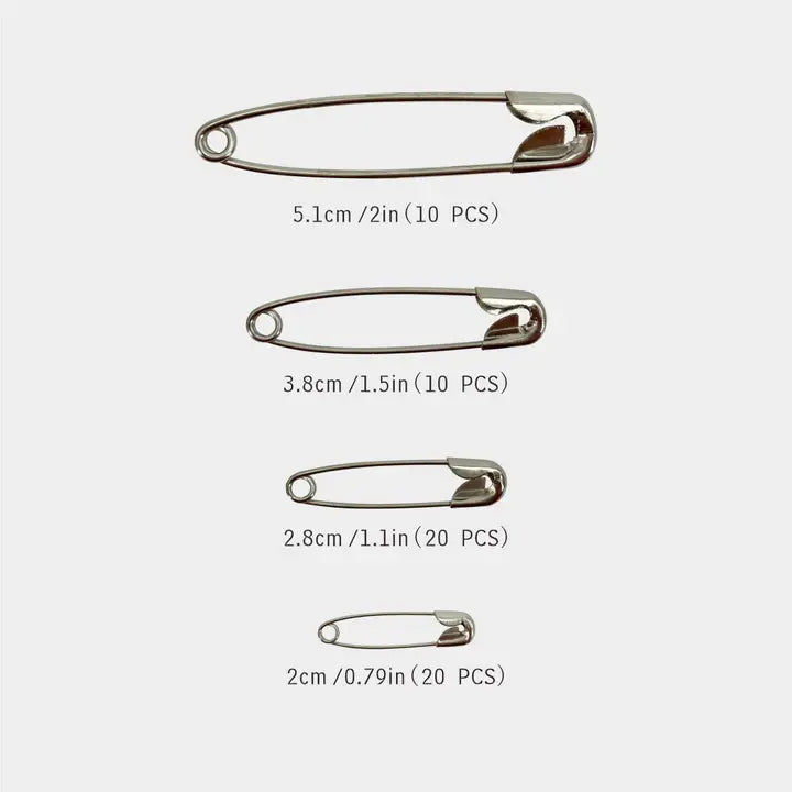 Safety Pins - Assorted Sizes image 2