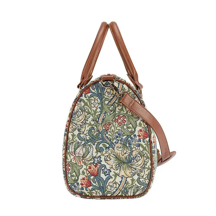 Signare Tapestry - William Morris - Travel Bag - Golden Lilly