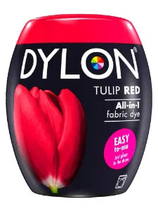 Dylon - All-in-1 Fabric Dye Washing Machine Pod - Tulip Red image
