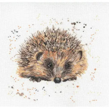 Bree Merryn - Harley the Hedgehog Cross Stitch Kit image 1