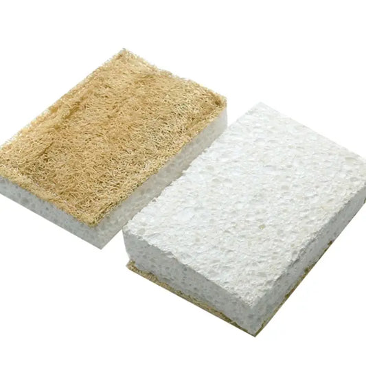 EcoLiving Loofah Kitchen Sponge Scourer image 0
