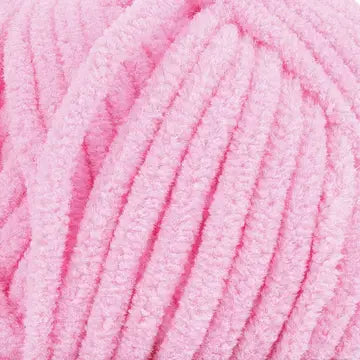 Hello Softie Super Chunky Yarn Various Colours Available - 100grams - Pink Candy Floss image