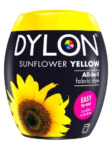 Dylon - All-in-1 Fabric Dye Washing Machine Pod - Sunflower Yellow image