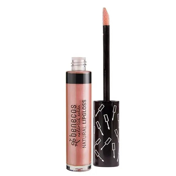 Benecos Natural Lip Gloss - Various Colours Available - Rose image