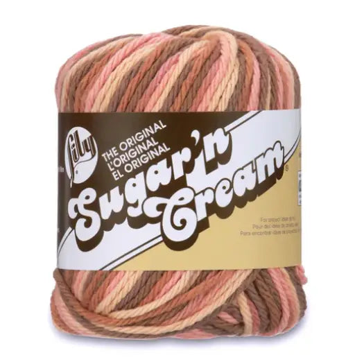 Lily Sugar & Cream 56.7g Multi-Colours 100% Cotton Yarn - Various image 0