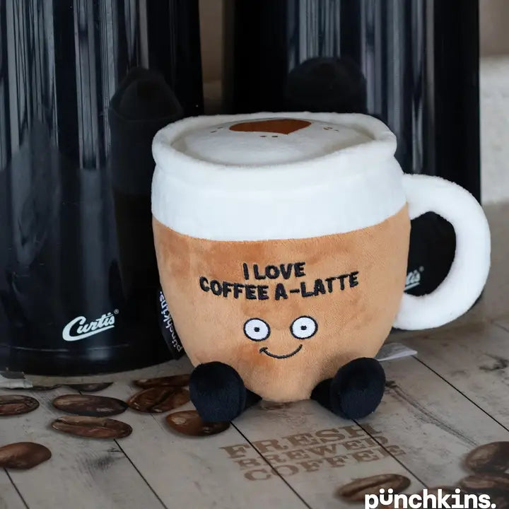 Punchkins Collectible Plushies Teddy Teddies - Love Coffee A Latte image