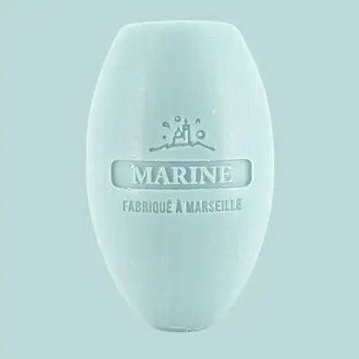 French Marseille Natural Soap - Soap on a Rope - Marine image