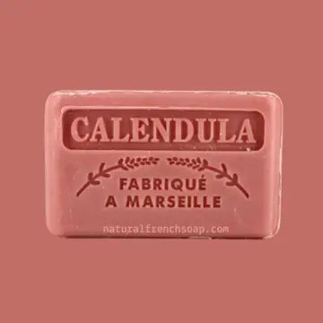 French Marseille Natural Soap Bars 125g - Various - Marigold (Calendula) image
