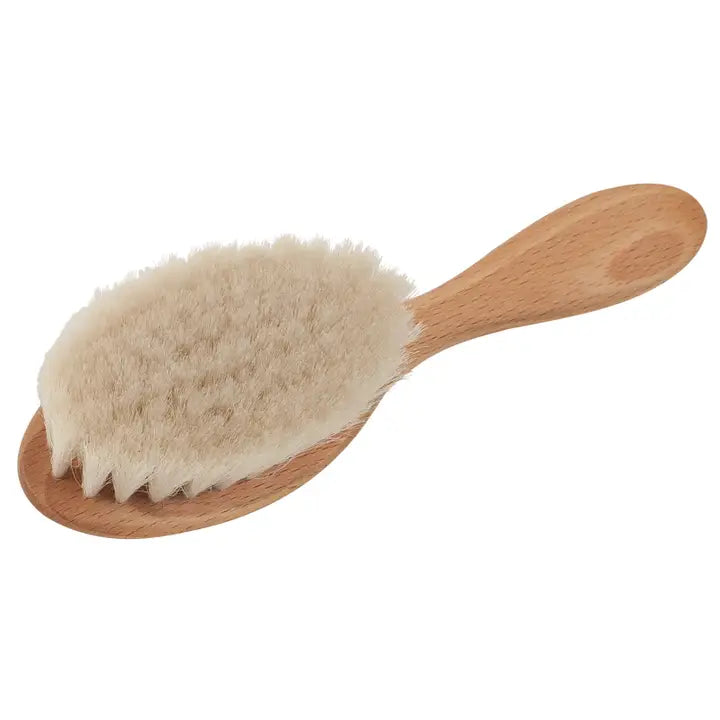 Sustainable: Baby Hairbrush, Soft and Natural image 1