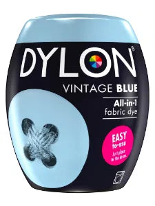 Dylon - All-in-1 Fabric Dye Washing Machine Pod - Vintage Blue image