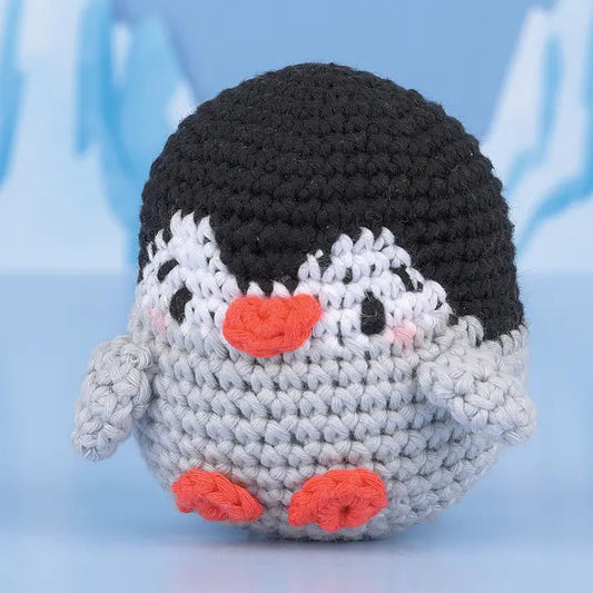 Crochet Kit - Knitty Critters Hello Adorable - Pippen the Penguin image 0