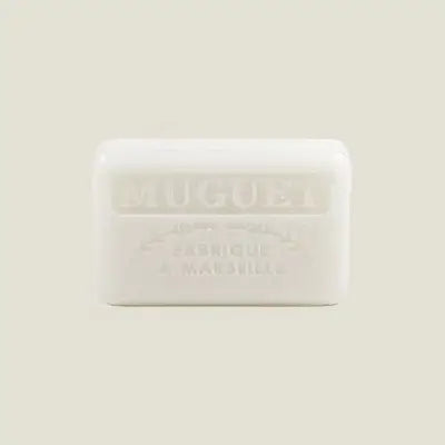 French Marseille Natural Soap - Guest Soap - Lilly of the Valley (Muguet) image