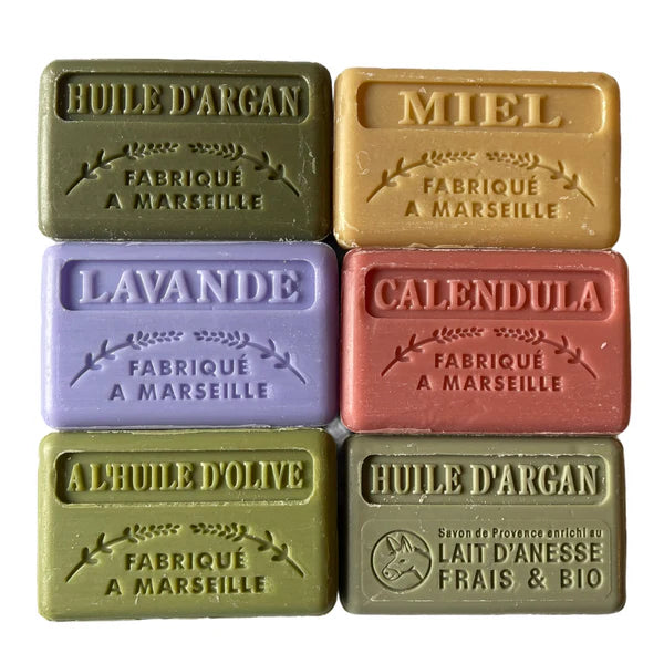 French Marseille Natural Soap Bars 125g - Various image 0