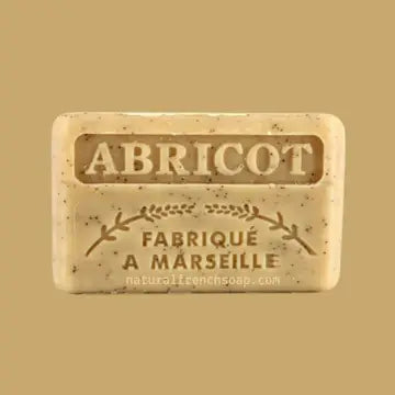 French Marseille Natural Soap Bars 125g - Various - Apricot (Abricot) image