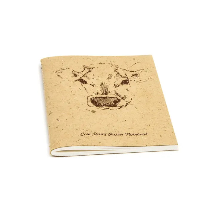 Recycled Dung & Tea Paper Notebooks image 3