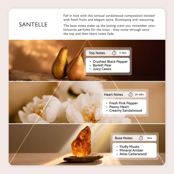 Perfume - Santelle Eau De Parfum Upcycled Eco-Friendly Vegan image 2