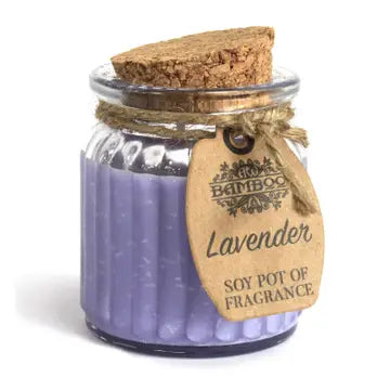 Soy Pot of Fragrance Candles - Lavender image
