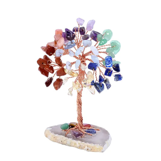 Crystal Chip Tree - Handmade - Various image 0