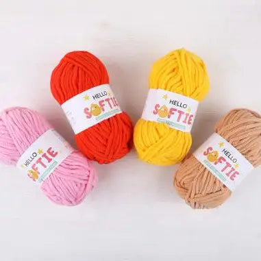 Hello Softie Super Chunky Yarn Various Colours Available - 100grams image 1