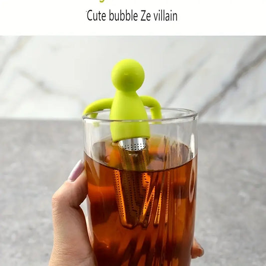 Tea Person Infuser Silicone image 0