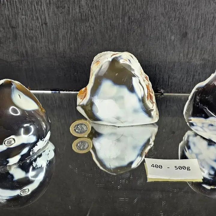Orca Agate Crystal Stand Up 400g-500g image 2