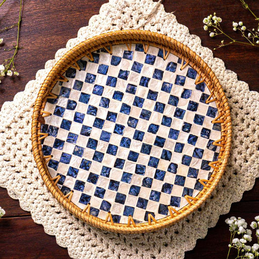 Rattan Serving Tray