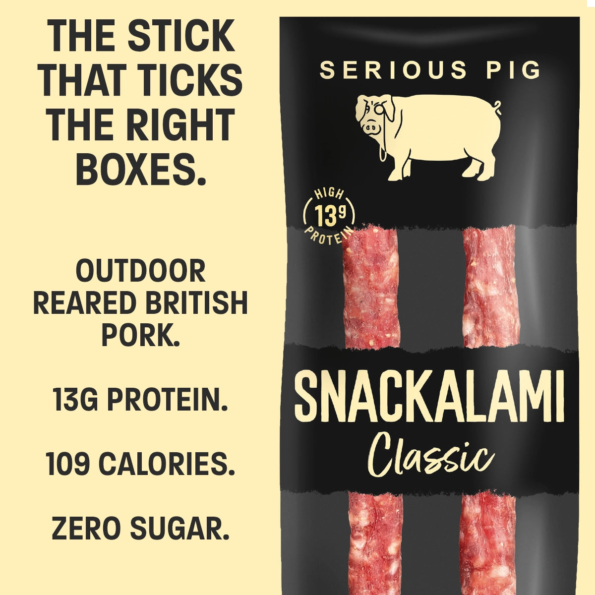 Serious Pig Snackalami Classic