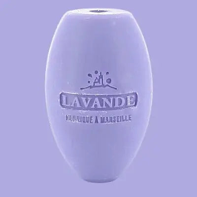 French Marseille Natural Soap - Soap on a Rope - Lavender image