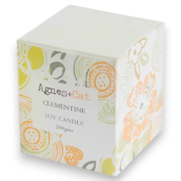 Agnes & Cat Soy Candles - Various - Clementine image