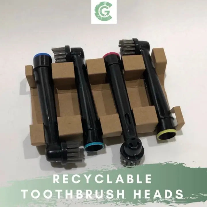 Electric Toothbrush Replacement Heads - Oral B Compatible image 1