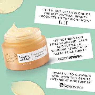 Upcircle - Night Cream Anti-Ageing Hyaluronic Acid + Niacinamide Eco image 3