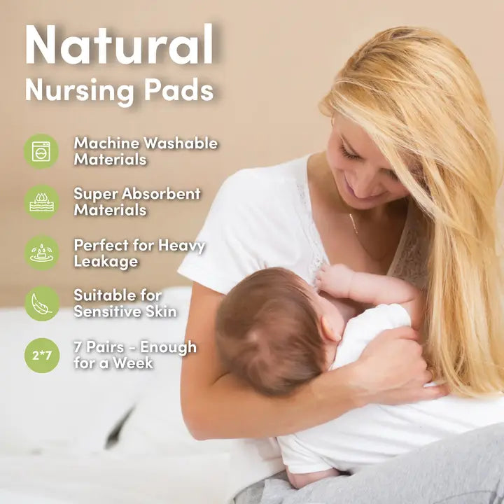 Reusable Bamboo Nursing - Breast Pads - 3 Sizes Available image 2
