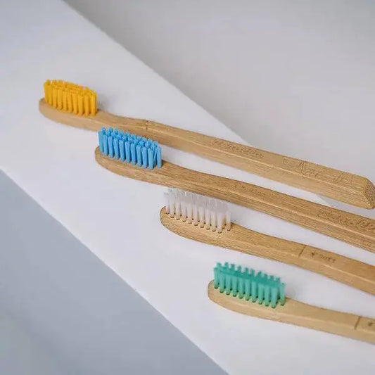 Zerolla Eco Biobased Bamboo Toothbrush - Plant-based Bristles - Various Types image 0