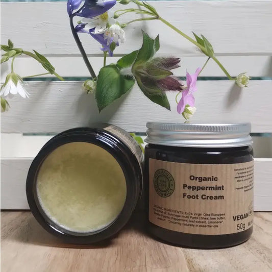 Organic Peppermint Foot Cream image 0