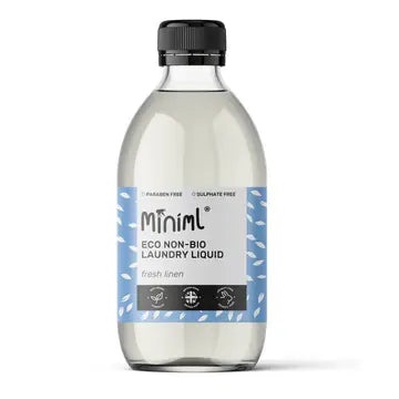 Miniml - Laundry Liquid- Fresh Linen - 500ml Glass Bottle image 0