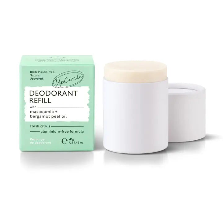 Upcircle - Deodorant with Macadamia + Bergamot Refillable Plastic Free image 2