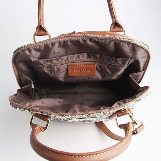 Signare Tapestry - William Morris - Convertible Bag - Golden Lilly