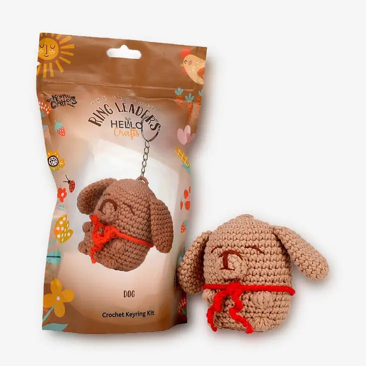 Ringleaders Keyring Crochet Kit - Animal - Dog image 1