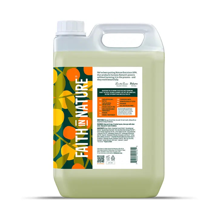 Faith in Nature - Shampoo - Grapefruit & Orange - £1.30 per 100ml - IN STORE REFILL ONLY image 0