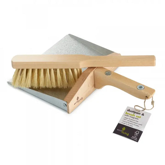 Dustpan and Brush Set - with Magnets (100% Fsc) image 0