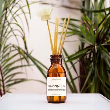 Eco-Friendly Reed Diffuser- Amazing Home Fragrance - Handmade - Various Scents - Happiness image