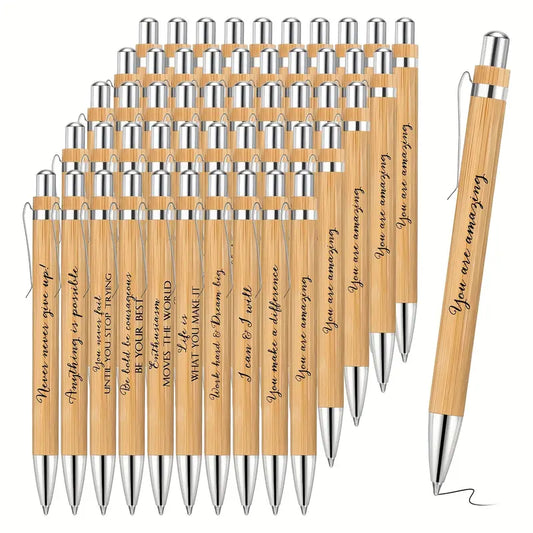 Bamboo Pen - Motivational quotes image 0