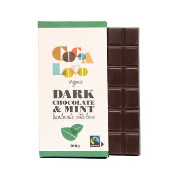 Cocoa Loco - Dark Chocolate &amp; Mint Bar – 100g image 0