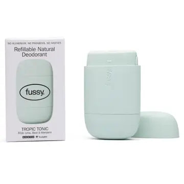 Fussy Refillable Natural Deodorant - Tropic Tonic image
